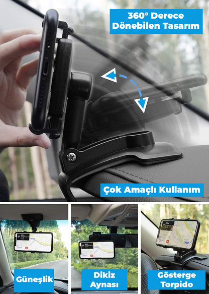 Gösterge Telefon Tutucu