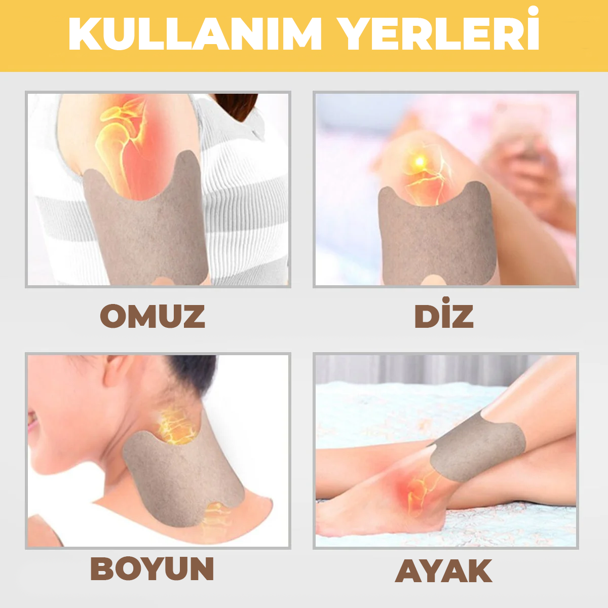Ağrı Giderici Yakı Bandı