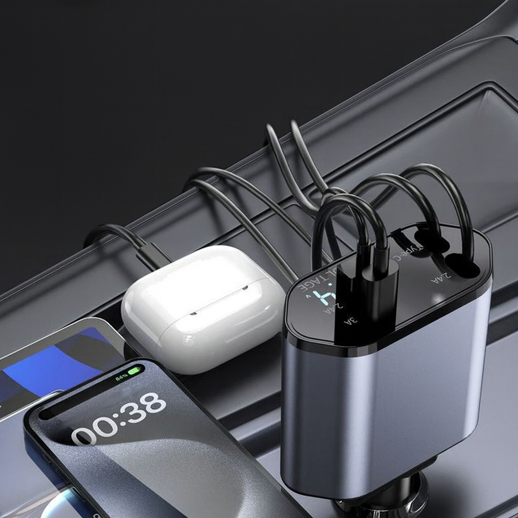 4'ü 1 Arada Hızlı Şarj Aleti