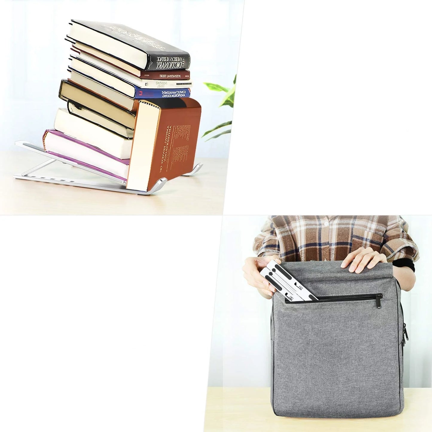 Alüminyum Katlanabilir Laptop Standı