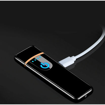 Dokunmatik Çakmak USB Şarjlı