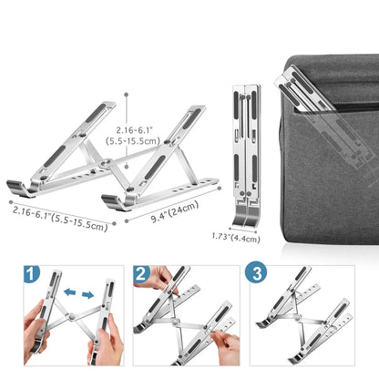 Alüminyum Katlanabilir Laptop Standı
